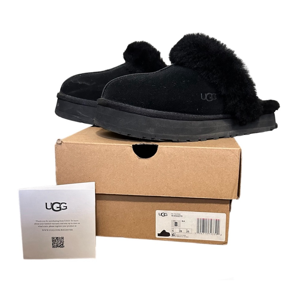 UGG Disquette Platform Slippers